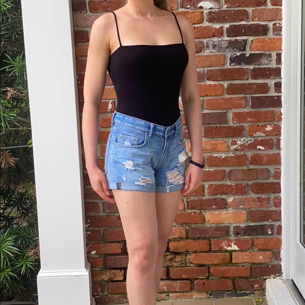All Saints denim shorts